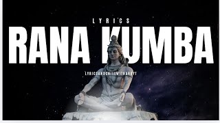 Varanasi | Rana Kumba (lyrics) | Aditya lyengar | M M Keeravaani | Chaitanya prasad |