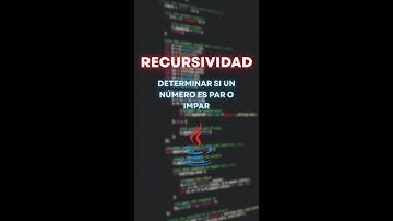 Determinar si un número es par o impar con recursividad