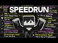 Ho Provato a Speedrunnare TUTTI gli Avanzamenti di Minecraft...