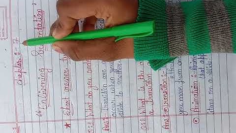 #techcom #PowerPoint || Class -5th ||Chapter -7|| Enlivening presentation