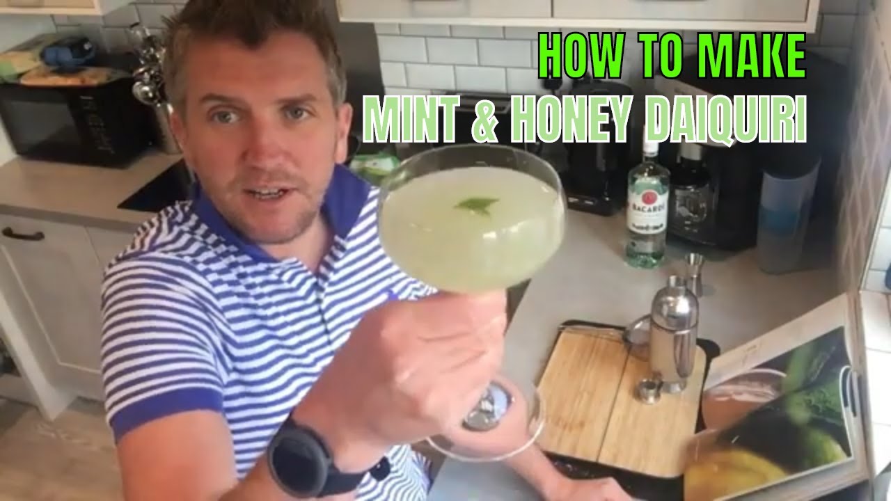 How to make Honey & Mint Daiquiri (Classic Cocktail) Diffords Recipe