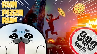 クリスマスに命がけのピザラシお届け！！【 Run Pizza Run 】