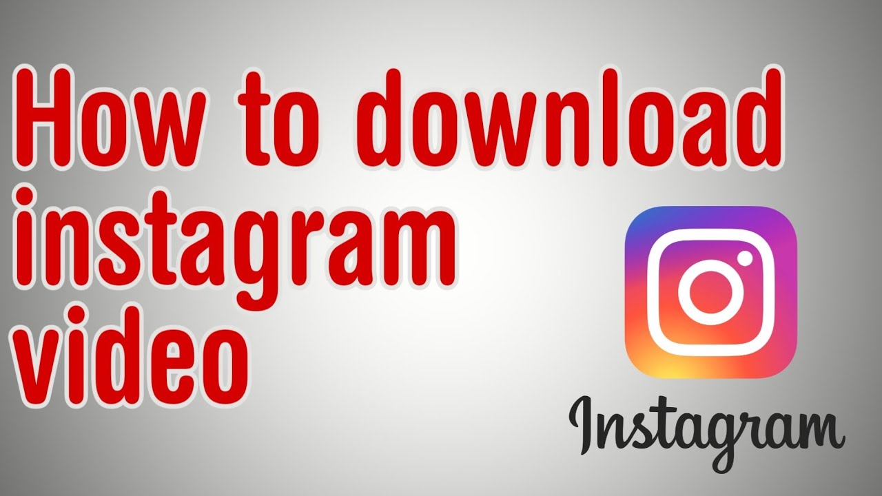 How to Download Instagram Video Without App|Instagram ki video download ...