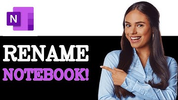 How To Rename A Notebook In One Note (2025)