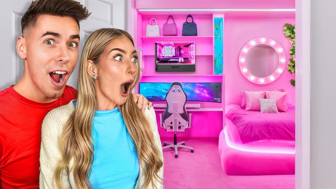 Zrobiłem POKÓJ GAMINGOWY dla Mojej DZIEWCZYNY!