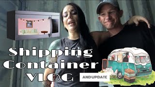 Shipping container update #tinyhome
