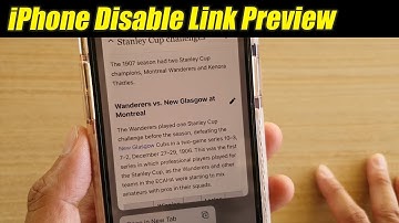 IOS 13: How To Disable Link Preview On Safari iPhone / iPad