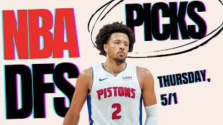 Best NBA DFS Picks for Thursday (5/1)
