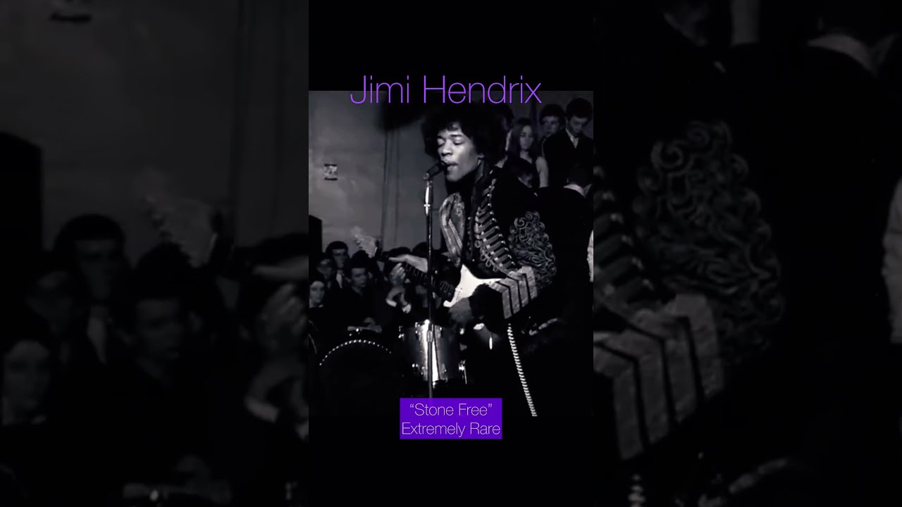 Rare - Jimi Hendrix “Stone Free” (Live) #jimihendrix