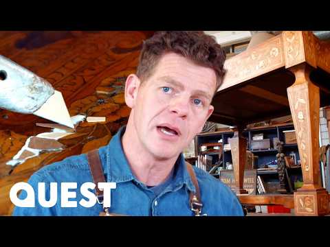 Broken 18th-Century Dutch Table Saved By Genius Restoration | Salvage Hunters: The Restorers