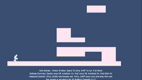 2D Platform Controller  - Crouching and Sliding