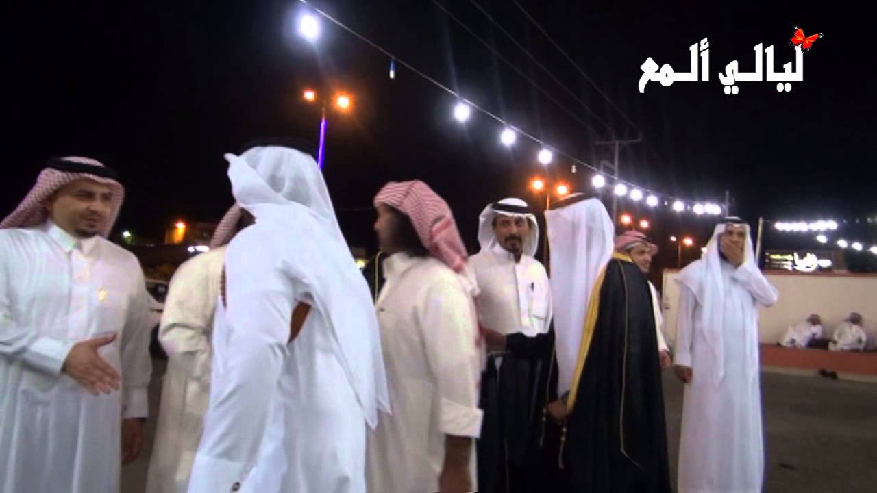 زواج زايد ناصر البناوي   ليالي ألمع