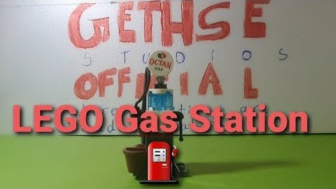 How To Build A LEGO Gas Station ⛽ #LEGOTutorial