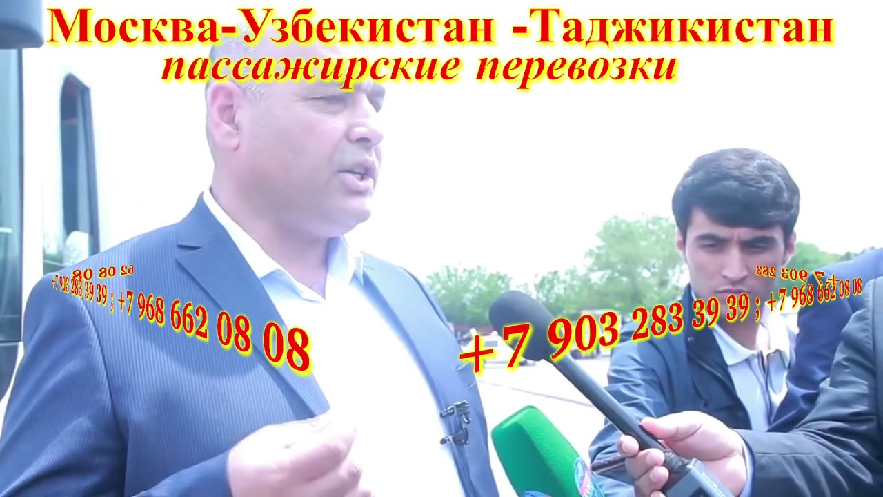 Россия-Узбекистан-Таджикистан автобус, спринтер, такси 🚕 - YouTube