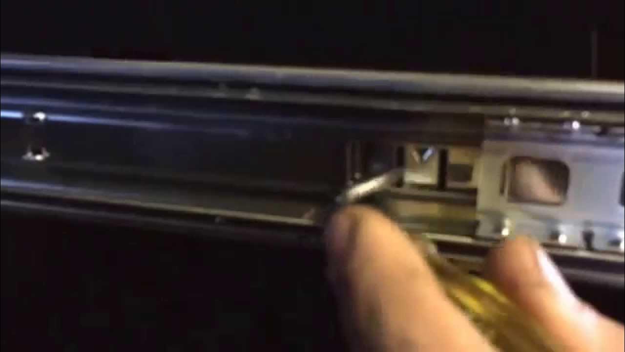 Snap On Drawer Slides Removal KRA Series YouTube