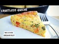 This crustless quiche is my favorite makeahead breakfast