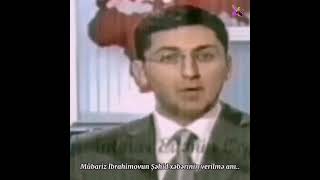 Mübariz Ibrahimovun Şəhid Xəbərini Veren Aparıcı