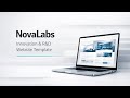 Modern Innovation Studio Website Template – R&amp;D HTML Design Demo