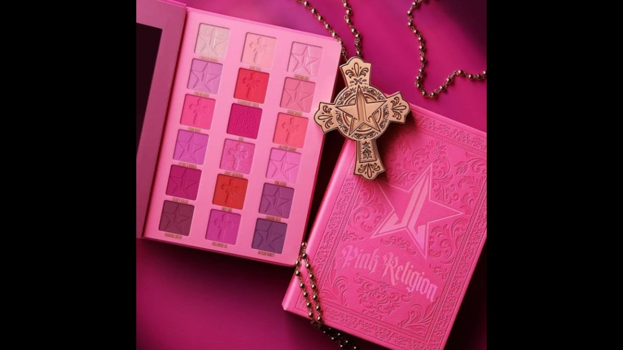 My Jeffree Star Cosmetics Pink Religion Palette Review!