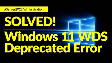 Windows 11 implementeren met Windows Deployment Services WDS