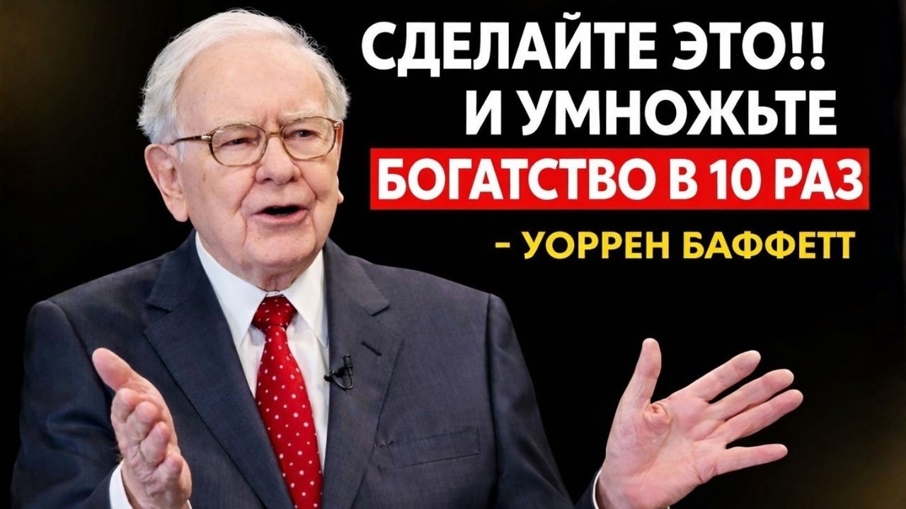 Уоррен Баффетт: вот 10 привычек, которые умножат ваше богатство в 10 раз