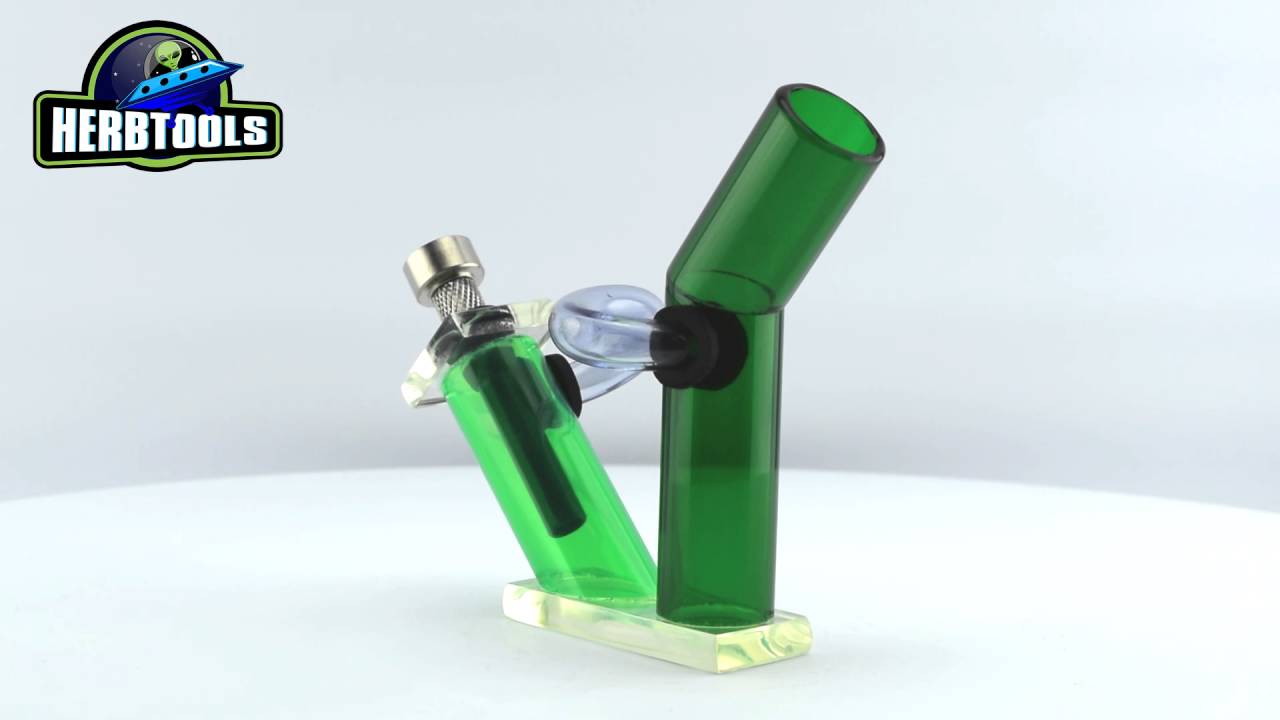 MINI DOUBLE CHAMBER BONG [HD] [HERBTOOLS]
