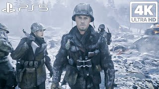 BATTLE OF THE BULGE  WW2 | PS5 | 4K60 ULTRA HD | HDR