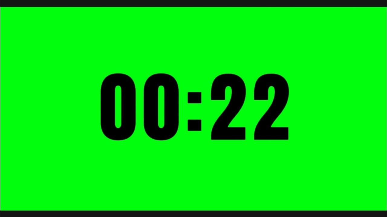 22 Seconds Timer - YouTube