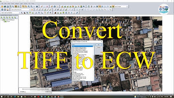 [Tutorial] - How to Convert Tiff file to ECW file using Global Mapper