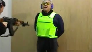 How Russians Test Bullet Proof Vests