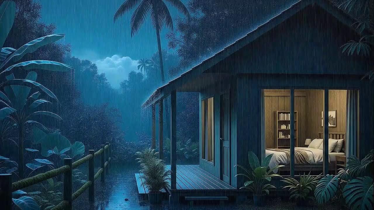 Instant Wind Down 🌧️ Rain and Thunder That Slow the Mind