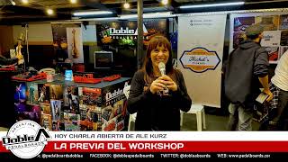 La Previa de la charla abierta de ALE KURZ en DOBLE A Pedalboards - 27/04/2024