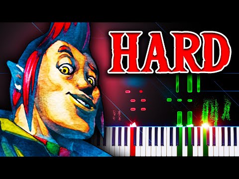 Видео: Groose's Theme (from The Legend of Zelda: Skyward Sword) - Piano Tutorial