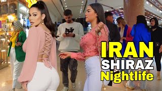 Night Walk in IRAN  in the most luxury mall: Shiraz Nightlife vlog (ایران)