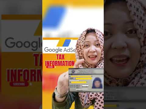 Tax information 2022  | Google AdSense @Dubai life2