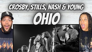 WOW!| FIRST TIME HEARING Crosby Stills Nash &amp; Young  - Ohio  REACTION