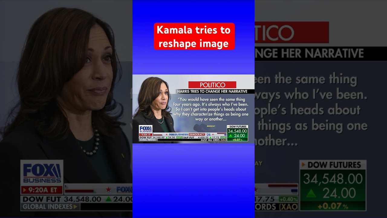 ‘I can’t get into people’s heads’: Kamala Harris on her public image #shorts