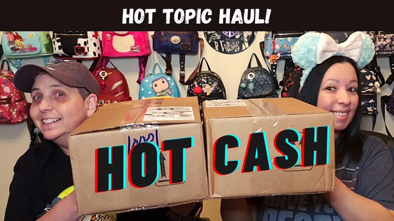 Fun Day Friday 44 Hot Topic HOT CASH Haul YouTube