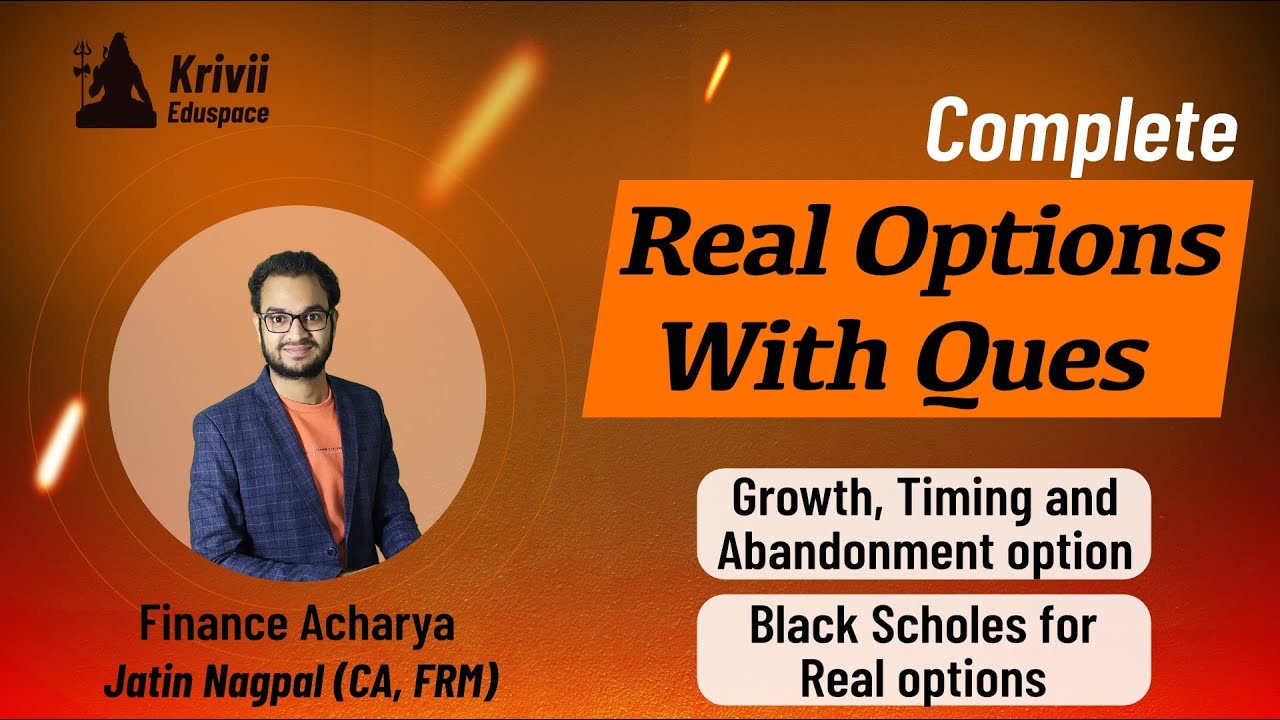 AFM Derivative amendment | Real Options Complete with 100% Ques | CA Final