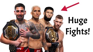 UFC 317 Finally Announced! Ilia Topuria vs Oliveira Vacant Belt? UFC 319 Chimaev vs Du Plessis?
In this video I discuss the UFCs recently announced UFC 317 international fight week main event, Ilia Topuria vs Charles Oliveira, as well as their UFC 319 main event, Khamzat Chimaev vs Dricus Du Plessis. I also talk about Islam Makhachev vacating his belt to fight Jack Della Maddalena, and the Whittaker vs De Ridder Card. Let me know what you think in the comments!
#ufc317 #iliatopuria
TIme Stamps:
0:00 Intro / We Will NEVER SEE Makhachev vs Topuria
3:40 UFC 317 Card Is Good
10:00 Whittaker vs De Ridder Fight Night Card Review
13:16 Khamzat Chimaev vs Du Plessis Early Look
18:18 Makhachev vs Topuria Cursed? UFC 317 Finally Announced! Ilia Topuria vs Oliveira Vacant Belt? UFC 319 Chimaev vs Du Plessis?