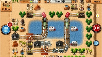 Train Maze Puzzle Game | Rail Maze 2 | Android Gameplay #390