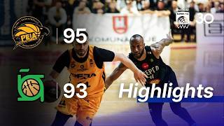 Highlights i gjysmëfinales së dytë ndërmjet Pejës dhe Trepçës