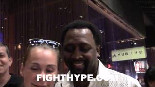FANS STILL LOVE THOMAS HEARNS