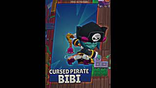 🏴‍☠️•Cursed Pirate Bibi•🍡 //edit// #bibibrawlstars #brawlstars #edit #capcut