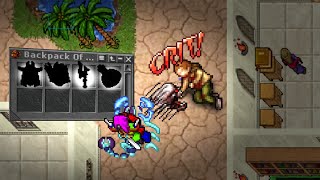 TIBIA PK - Matando RED SKULL con PAVAGIZE