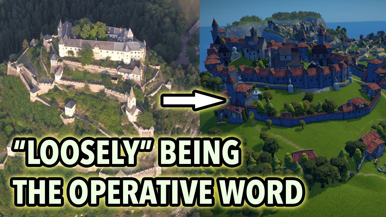 Foundation Coastal #20 - Building a (Loosely Historically Inspired) Castle