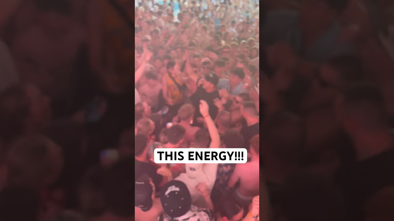 IN THE MOSHPIT!!! THIS ENERGY!!! 