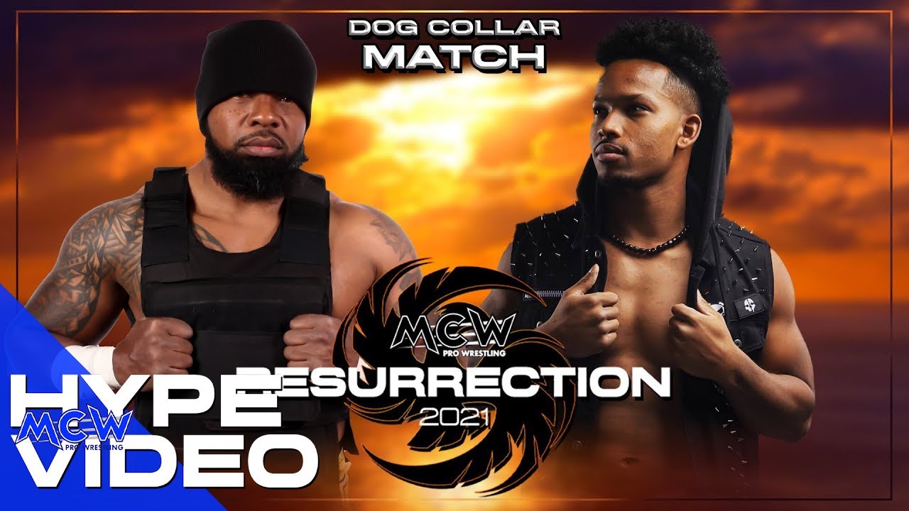 Myles Hawkins vs Drolix in a Dog Collar Match at Resurrection 2021
