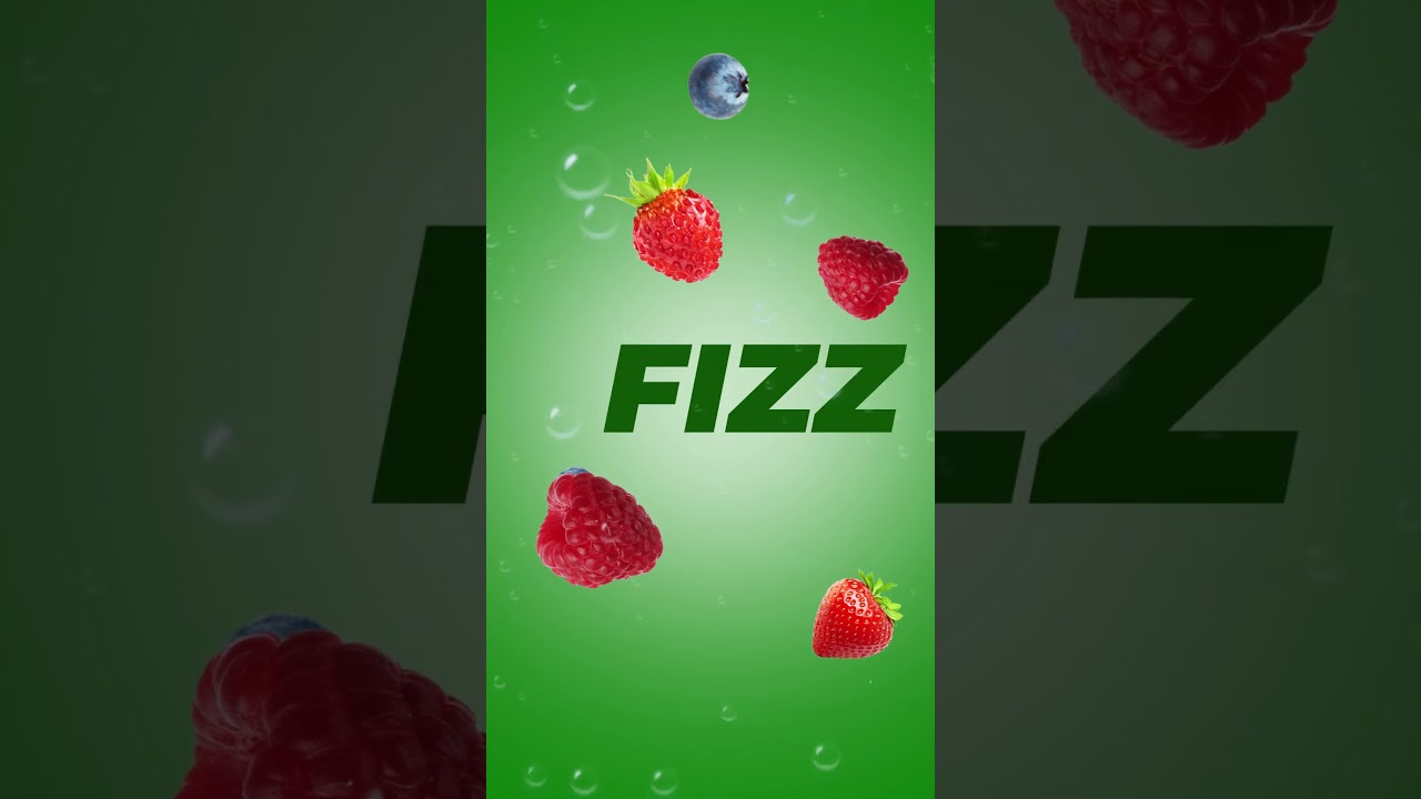 Mix Berry Sparkling Water Ryna Sparkling Drink, Refreshingly Delightful  