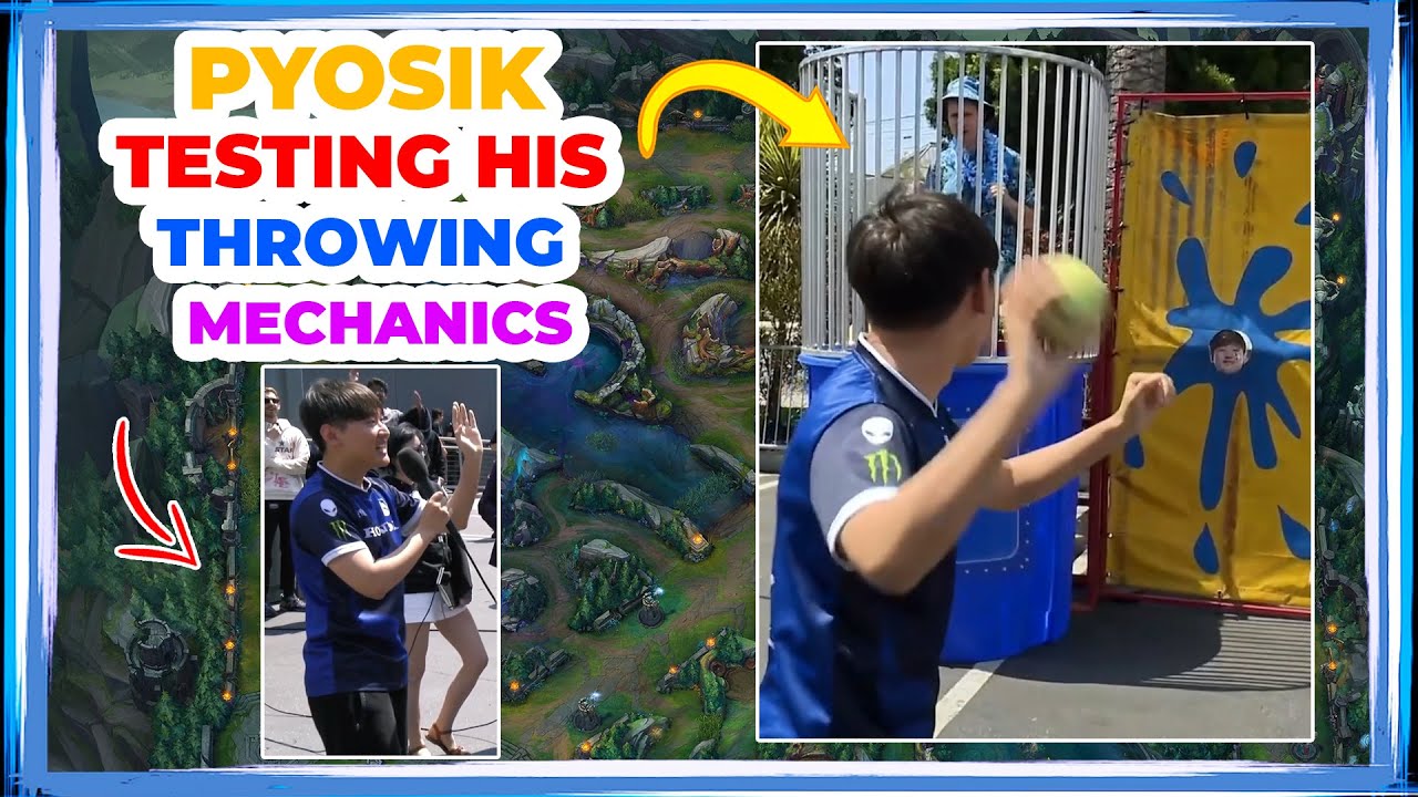 TL Pyosik Testing His THROWING Mechanics 👀 [FUNNY] - YouTube